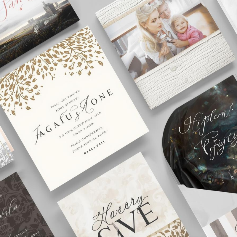 Cards, Invites, Announcements