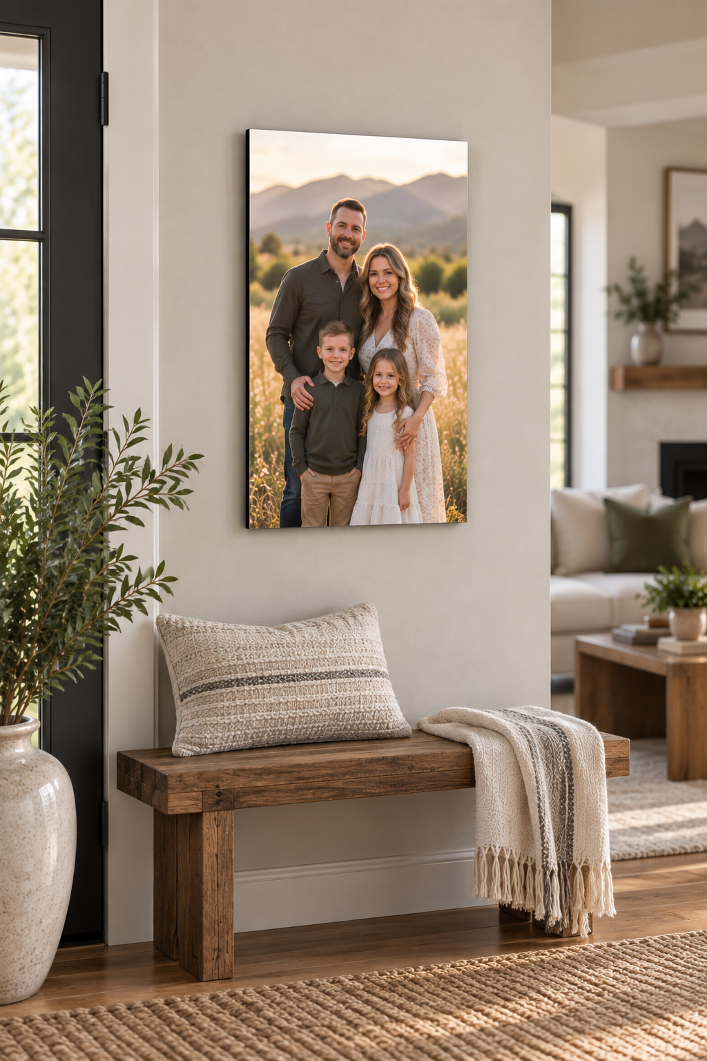 12" x 18" Metal Print