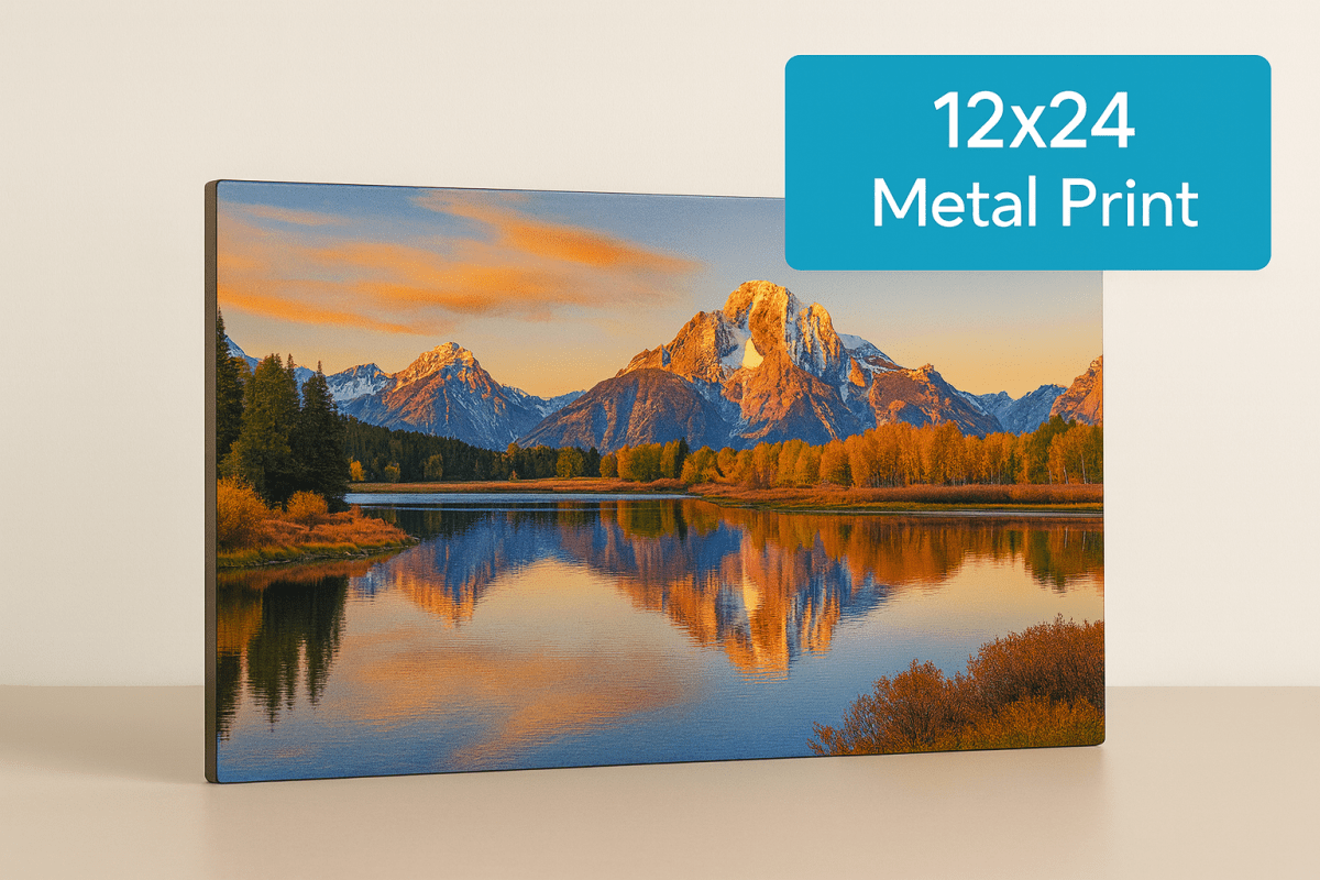 12″ x 24″ Metal Print